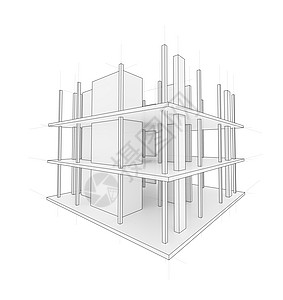 正在建设中的房子的绘图建筑师设计原理图办公室文档建筑学工程计算机绘画打印图片