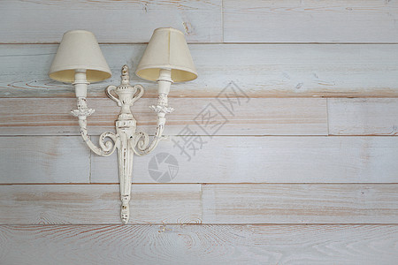 旧灯背景白漆木板复古风格木工地面古董木材房间装饰控制板材料绘画木头图片