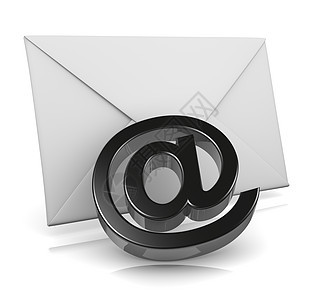 电子邮件白色信封邮件包装纸插图电子背景图片
