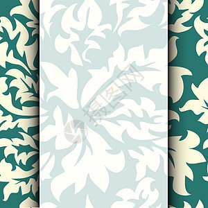 大马士革风格的无缝背景 复古装饰品 用于包装纸纺织品上的墙纸印刷丝绸奢华插图艺术繁荣植物财富曲线叶子地毯图片