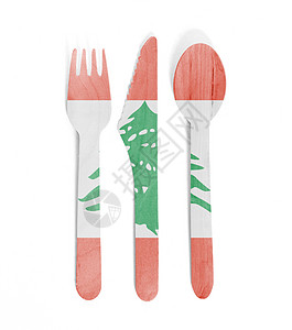 生态友好型木制餐具-无塑料概念-莱布旗图片