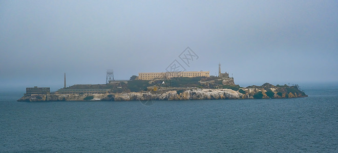 Alcatraz监狱灯塔吸引力海洋博物馆假期建筑岩石地标海岸线旅行图片