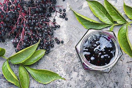 长莓秋天果酱养护浆果药品甜点装罐桌子水果玻璃果味季节图片