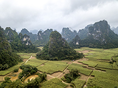 卡尔斯特山植物旅游山脉多云天空岩溶旅行图片