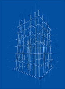 正在建设中的房子的绘图框架建造绘画建筑学工程师打印房间建筑办公室构造图片