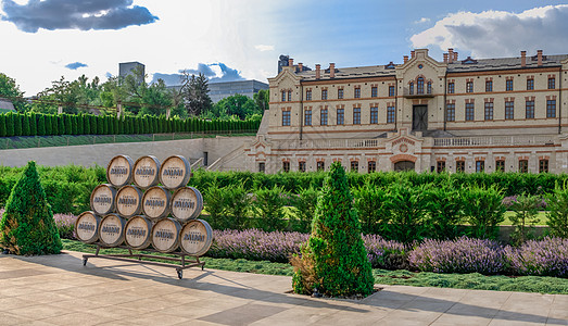 摩尔多瓦 安尼利旅游酿酒公园胡同喷泉生产城堡发酵工厂树木图片