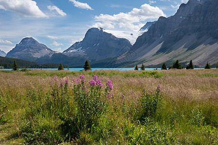 加拿大艾伯塔Banff国家公园 加拿大爱伯塔州荒野农村山峰全景风景顶峰环境远足岩石旅行图片