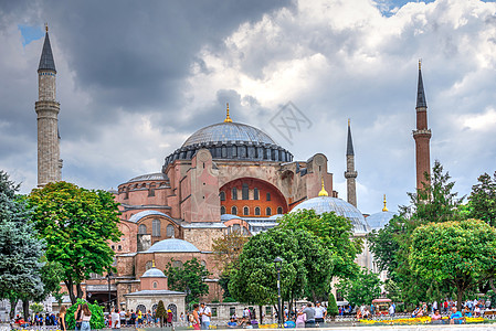 土耳其伊斯坦布尔博物馆博物馆尖塔遗产花园城市历史性金角公园文化教会图片