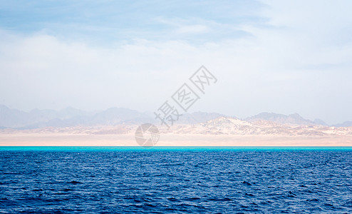 埃及红海和岩石海岸图片