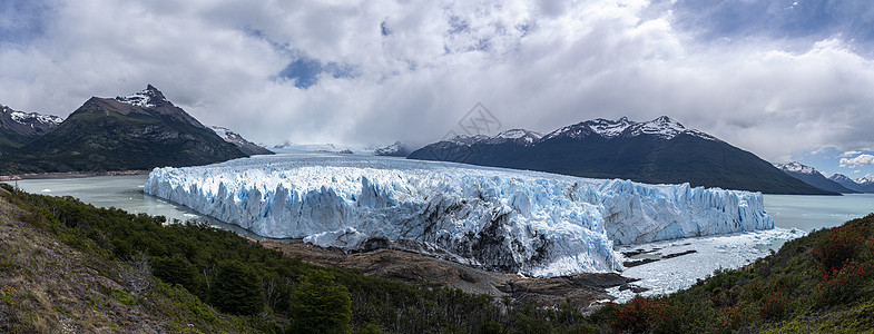 佩里托莫雷诺冰川 阿根廷El Calafate裂缝国家山脉冰山风景岩石蓝色生态立方体顶峰图片