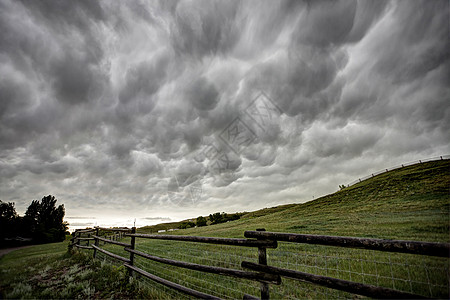 加拿大帕蕊雷风暴云天气危险戏剧性平原天空极端农村气候雷雨图片