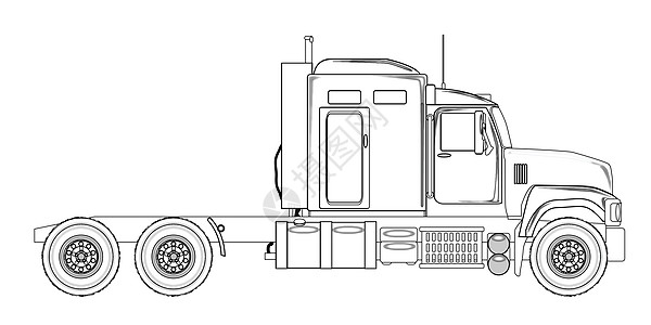 卡车拖车装置总纲要船运轮子载体发动机拖拉机货车货运输送送货钻机图片