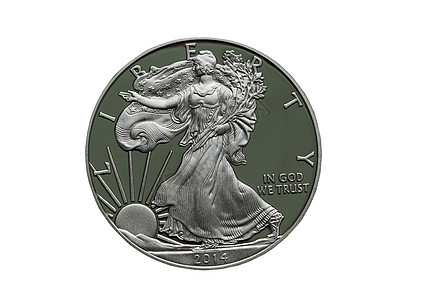 2014年 美利坚合众国 银元实兑2014年图片