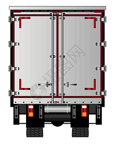 Lorry 转后门汽车商品艺术艺术品绘画插图柴油机货车车辆卡车图片