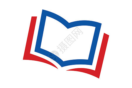 创意书籍概念标志设计模板教育日志蓝色杂志学习科学店铺大学图书馆商业书店帽子图片