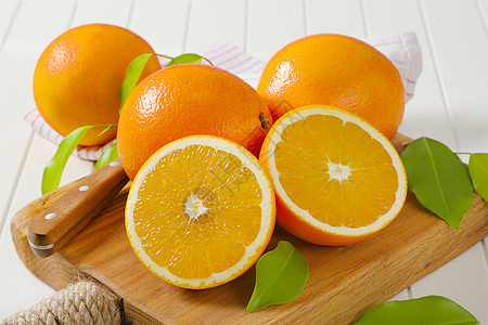 新鲜熟熟橙子横截面水果食物团体图片