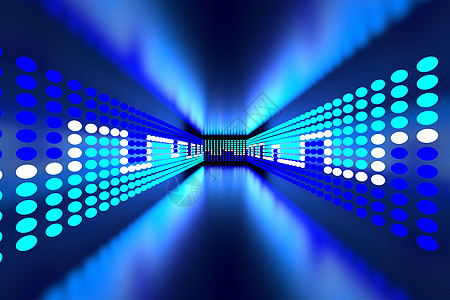 3d 背景抽象渲染 简单几何的 3d 插图技术蓝色展示夜生活火花俱乐部屏幕艺术派对电子产品背景图片