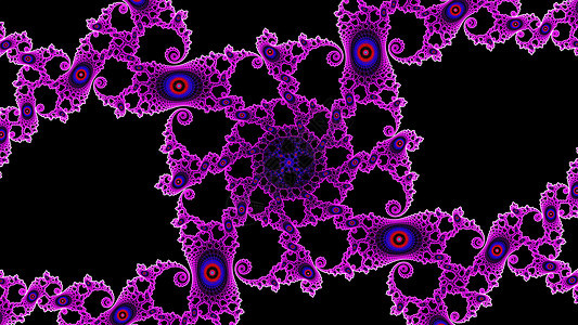 Mandelbrot 分形缩放模式几何学螺旋背景图片