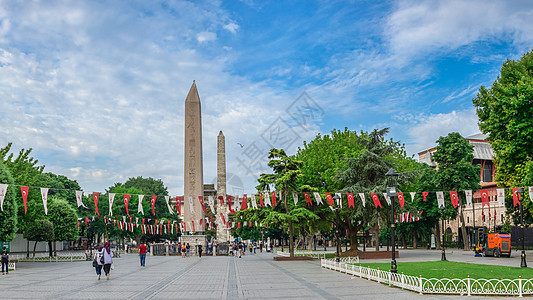 土耳其伊斯坦布尔Sultanahmed广场图片