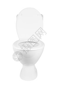 孤立的厕所碗白色平底锅洗手间陶瓷壁橱制品卫生图片