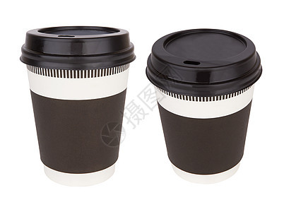 热杯咖啡杯食物纸板泡沫咖啡塑料杯子茶点奶油咖啡店图片