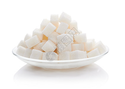 糖块玻璃白色颗粒状团体立方体食物图片