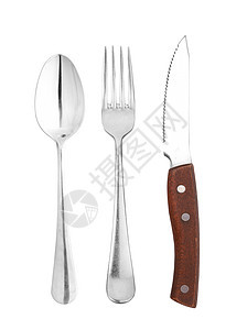 刀叉盘子宏观银器餐具食物剪裁环境工具白色桌子图片