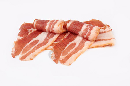 烟烟的切片红色食品猪肉烹饪产品治愈美食小吃食物熏肉图片