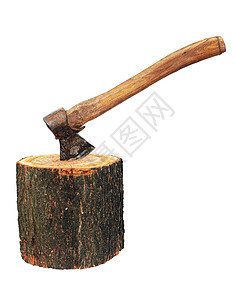 斧头日志木材国家金属乐器刀刃木头树桩木工人备案图片