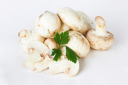 蘑菇白色团体食物营养烹饪蔬菜美食厨房饮食小吃图片