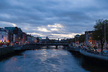 千年桥梁 爱尔兰都柏林图片