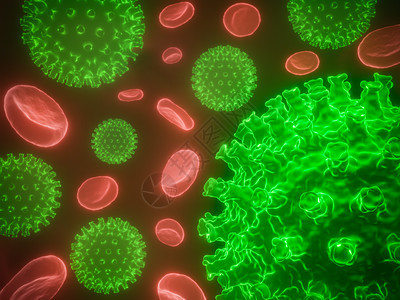 人体内的冠状病毒细胞危险治疗生物细菌插图红细胞卫生科学身体传染性图片