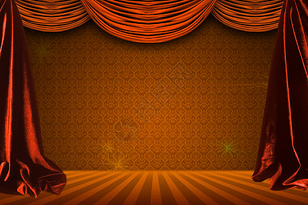 剧院幕帘和舞台灯光 戏剧幕帘的插图歌剧聚光灯艺术推介会织物入口音乐会公告风格电影图片