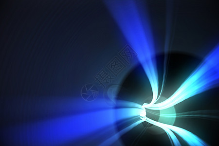 蓝色旋涡 光亮明亮海浪计算绘图涡流计算机辉光插图技术隧道图片
