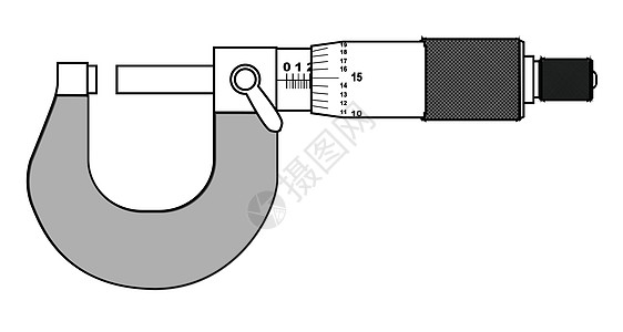 精确仪表微米绘画车削工具旋转插图艺术工程乐器艺术品图片