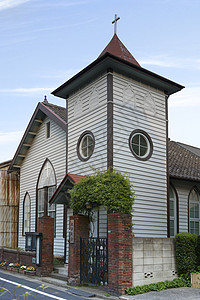 基督教Nezu教会 1919年在Bunkyo区图片