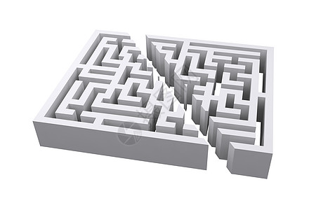 迷宫复合图像背景绘图插图数码计算机灰色图形原图白色房间图片