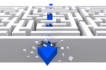 箭头穿过 maz 的复合图像绘图白色背景房间计算机解决方案插图图形灰色迷宫图片