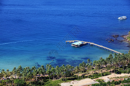 越南富国岛越南度假海岸空中观察 Phu Quoc旅行城市海景旅游天空假期气候汽艇酒店摄影背景