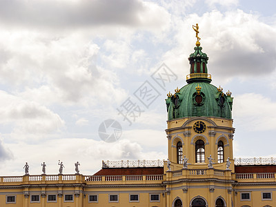 德国柏林夏洛滕堡宫殿的景象图片