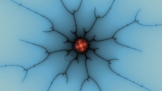 Mandelbrot 分形光模式艺术几何学螺旋数学背景图片