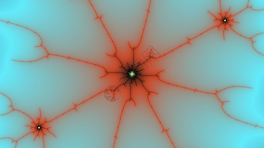 Mandelbrot 分形光模式数学螺旋几何学背景图片