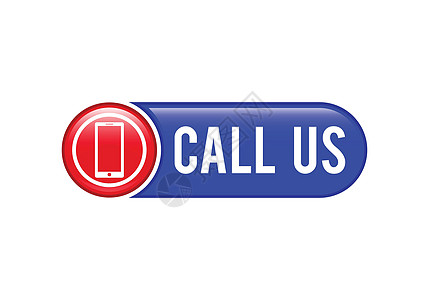 Call Us 按钮联系我们图标设计圆圈艺术蓝色互联网横幅拨号插图商业玻璃状网站图片