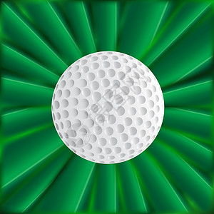 高尔夫球飞过绿色插图运动艺术品艺术绘画背景图片