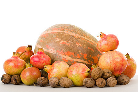 秋季水果农业季节收成叶子食物饮食坚果栗子植物季节性图片