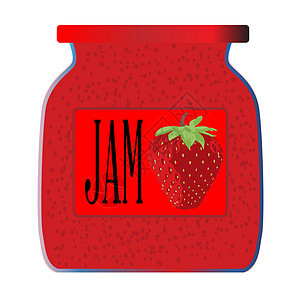 Jam Jar 焦贾装罐水果家庭果味玻璃营养食物产品甜点园艺图片