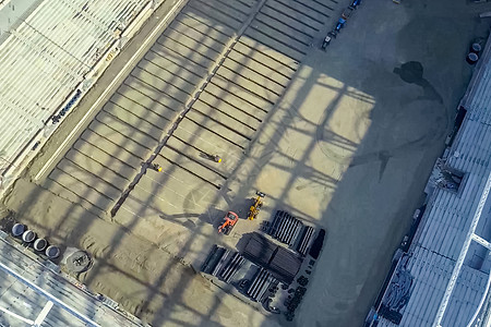 体育场的建设 新体育场 体育设施蓝色建筑勃起金属世界城市起重机结构场地锦标赛图片