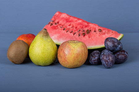 水果果食物奇异果西瓜饮食甜点工作室桌子季节性木头图片