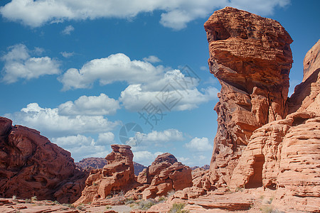 红岩岩石形成图片
