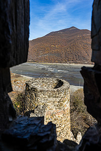 格鲁吉亚著名的阿纳努里城堡旅游教会废墟圆顶建筑堡垒旅行图片